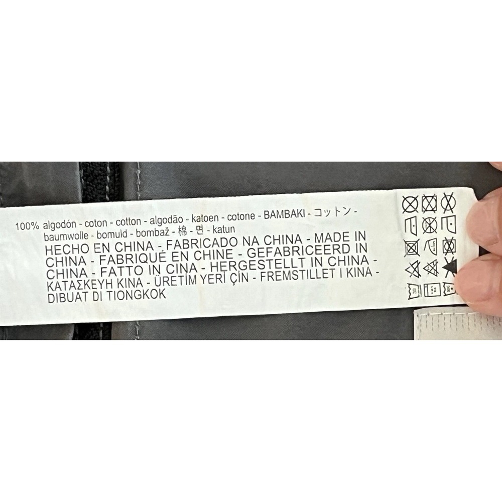Zara‎ Man Jacket Lightweight Sz M Gray Conch Waist Zipper Snap Button Hood - Picture 13 of 14